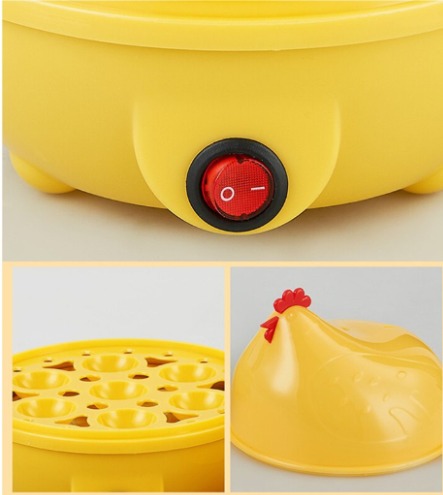 Miniatura 2 de HERVIDOR DE HUEVOS GALLINA ELÉCTRICA